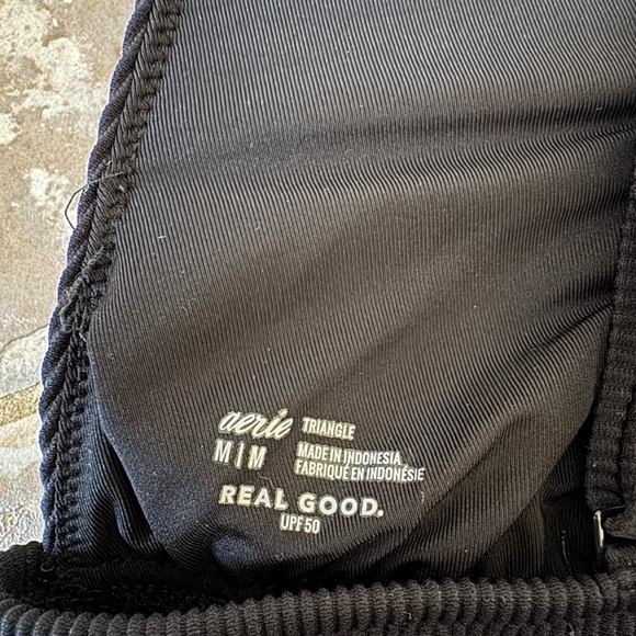 Aerie Black Triangle Bikini - Picture 4 of 8